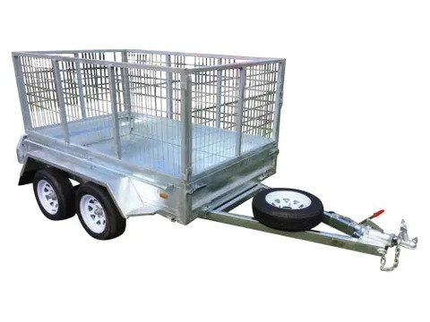 8x5 2000kg TA Box with Cage